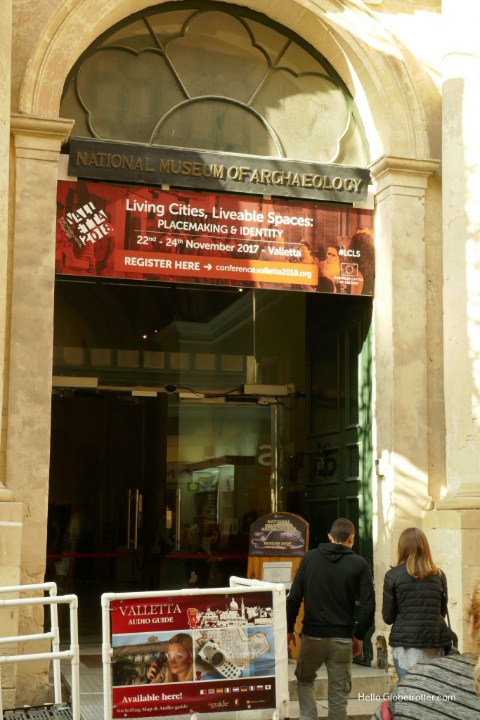Musée Archéologique de la Vallette à Malte